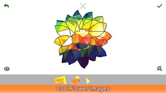 Flowers Poly Art - Color By Number screenshot 1