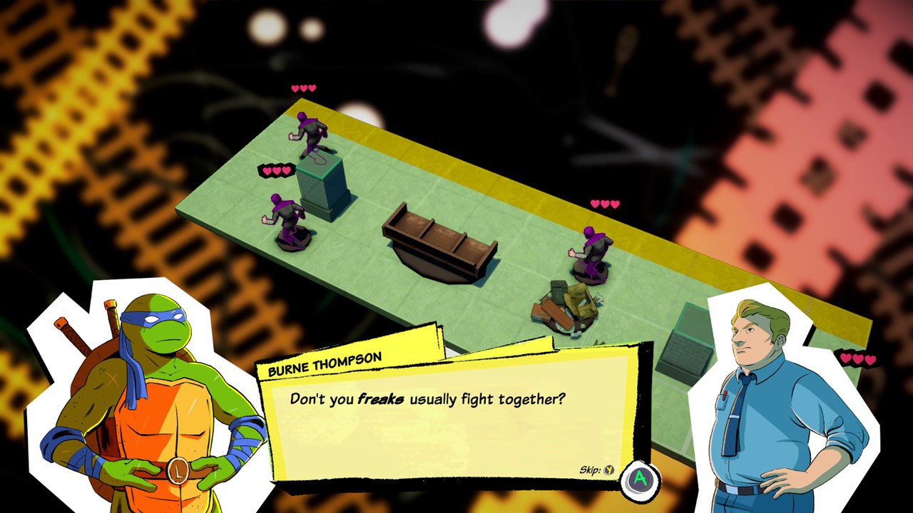 Teenage Mutant Ninja Turtles: Tactical Takedown screenshot 1