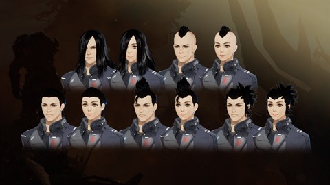 機甲戰魔 神話之裔 髮型套組5