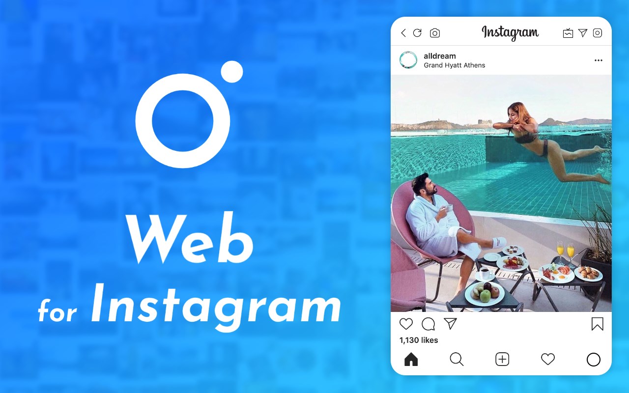 Web for Instagram with Direct