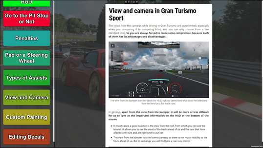 Gran Turismo Sport Guide screenshot 5