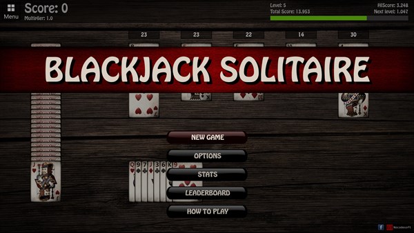 Blackjack Solitaire — 1