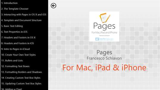 Course for Pages: Mac & iOS screenshot 2