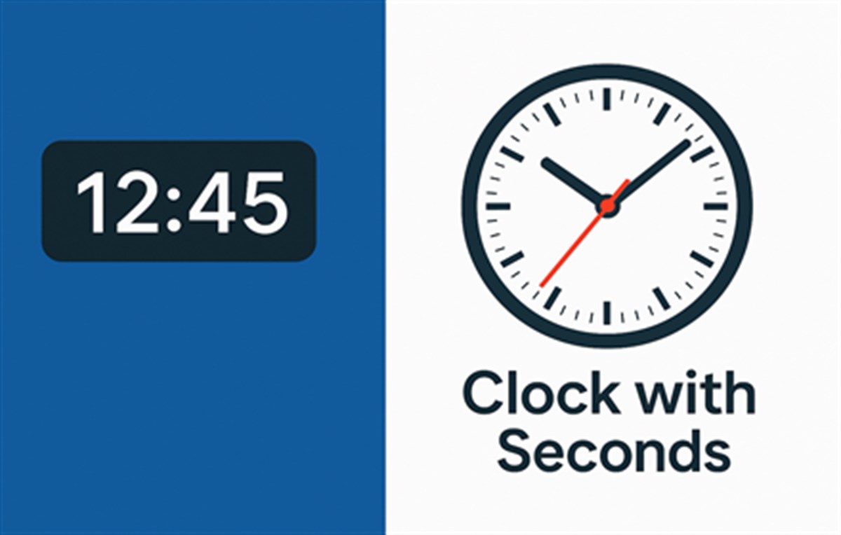 Clock with Seconds