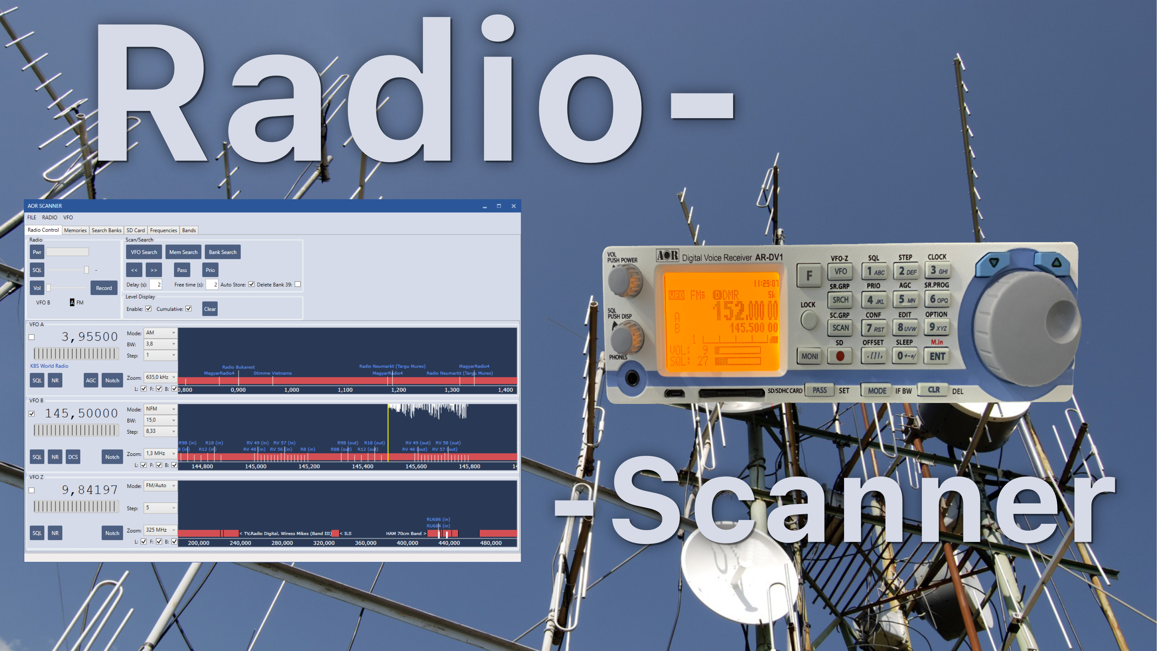 Radio Scanner For Aor Ar Dv1 Kaufen Microsoft Store De Ch
