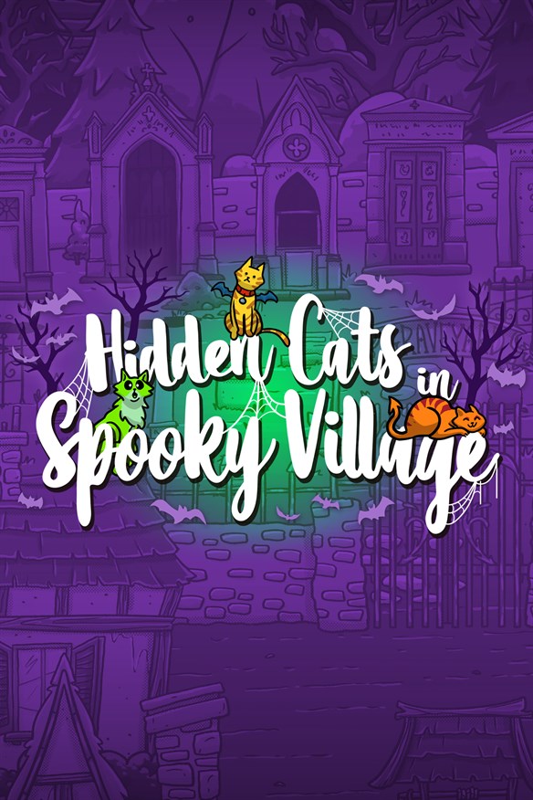 Hidden Cats in Spooky Village Xbox Series X|S and Xbox One cover art