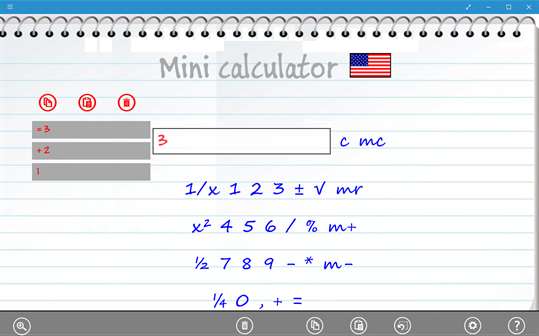 Mini Calculator for Windows screenshot 2