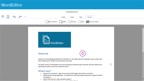 WordEditor Screenshots 1