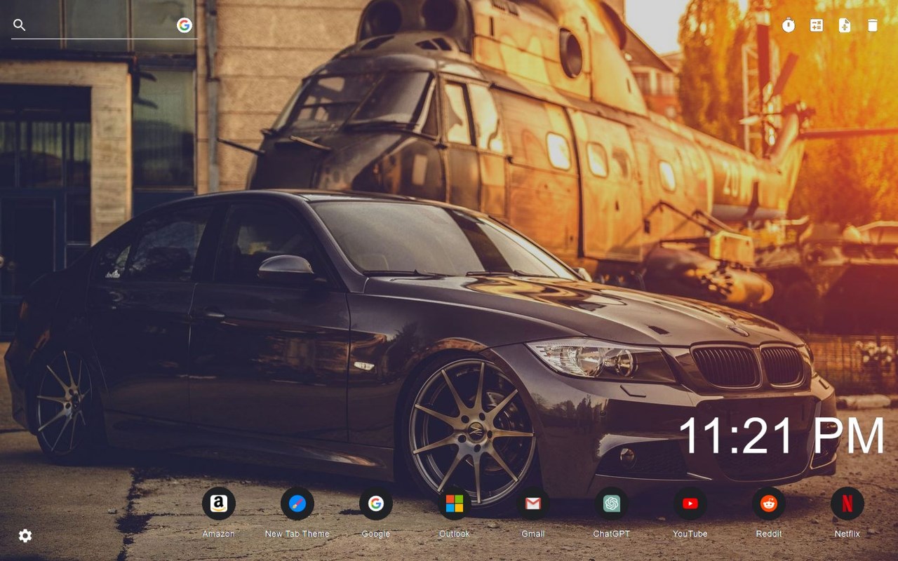 BMW Wallpaper New Tab