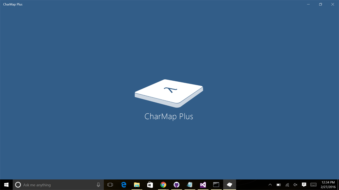 #1. CharMap Plus (Windows) Por: Nuology