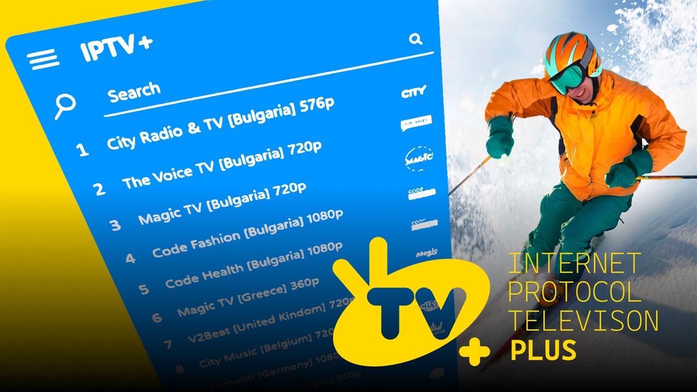 #1. IPTV+ (Windows) Podle: Димитър Минчев