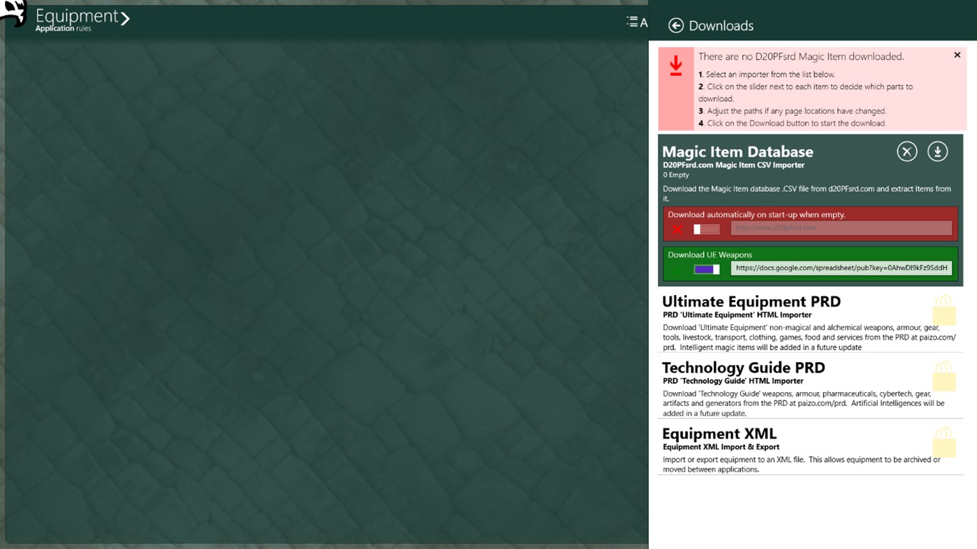 #2. OGL Equipment (Windows) بواسطة: Merlin's Workshop