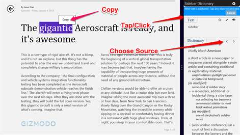 Sidebar Dictionary Screenshots 2