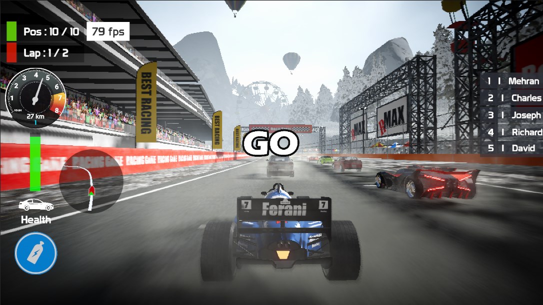 Speed Race Car Driver Simulator screenshot