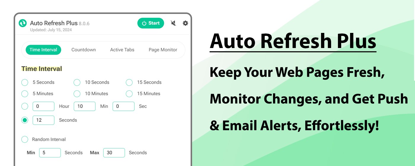 Auto Refresh Plus | Page Monitor - Refresh Automatically