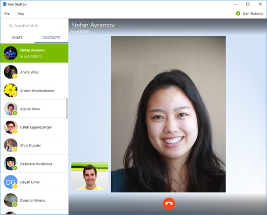 imo video calls and chat HD screenshot 2