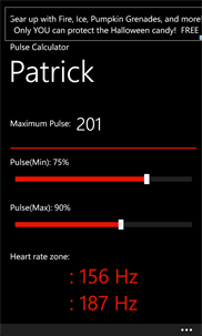Pulse Calculator screenshot 3