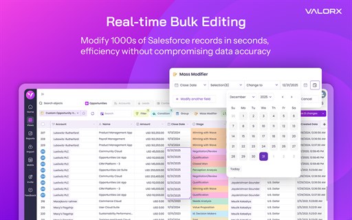 Valorx Wave for Salesforce