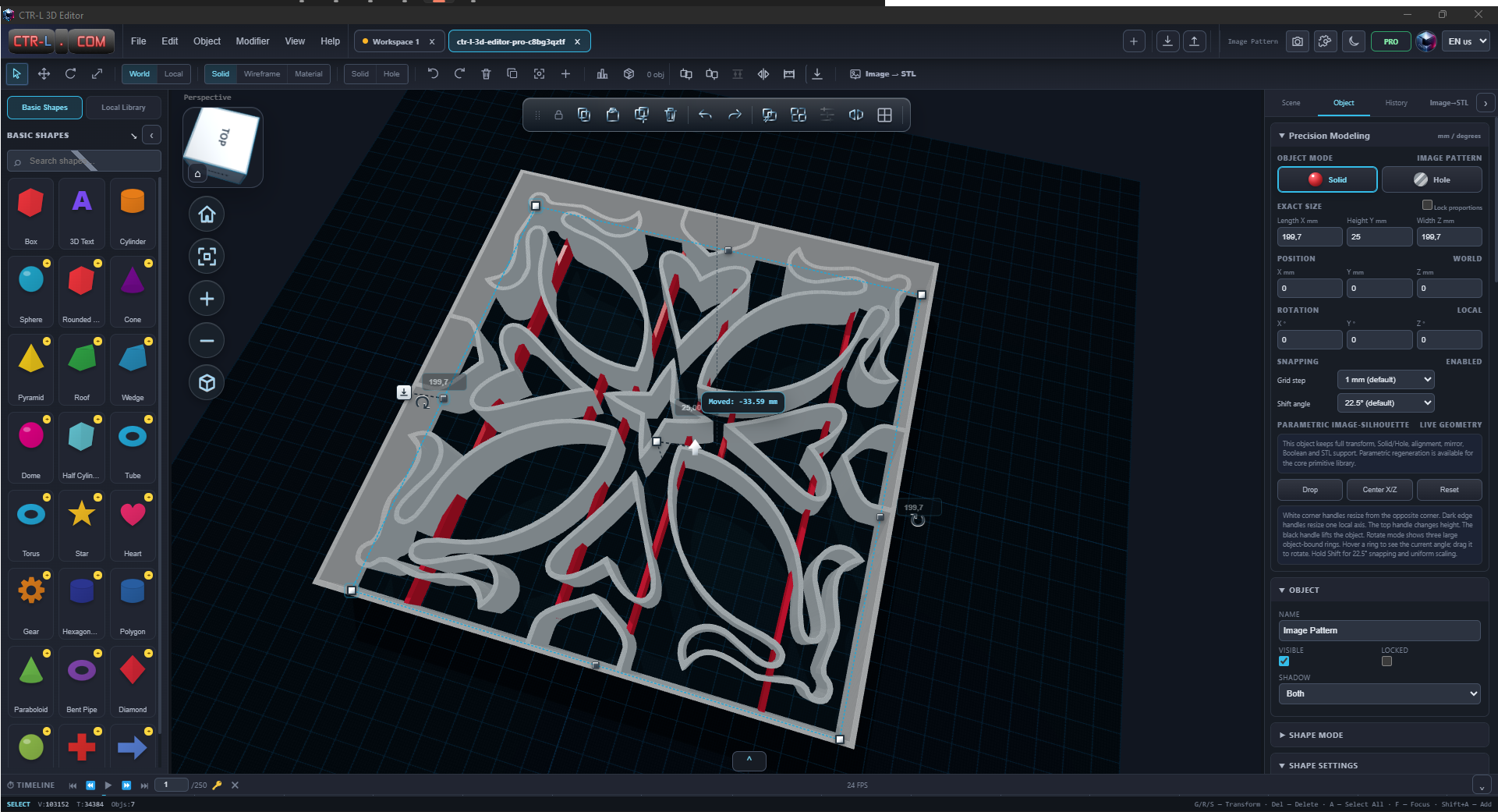 3D Editor Pro screenshot