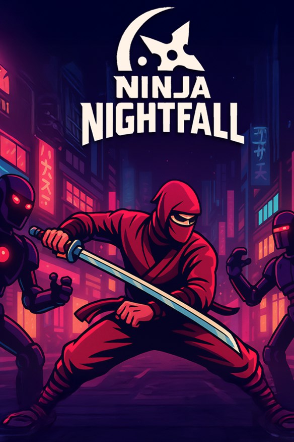 Ninja Nightfall Xbox Series X|S and Xbox One cover art