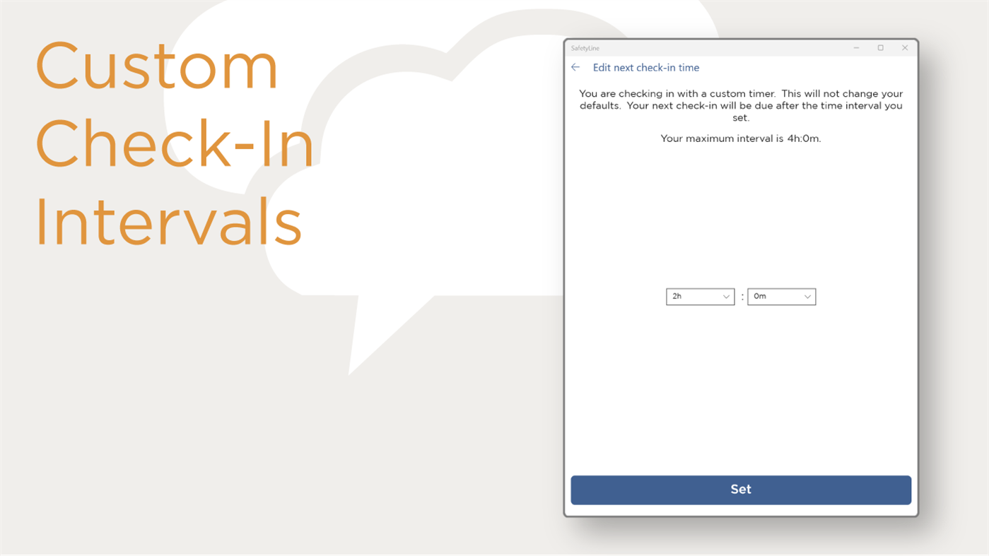 #5. SafetyLine (Windows) By: Tsunami Solutions