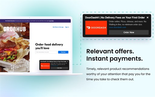 Comrade: Instant Cash Back for Your Online Attention