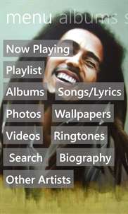 Bob Marley Music screenshot 1