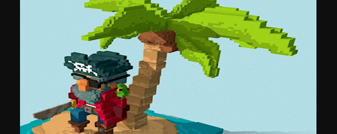 Pirates Of Voxel Game marquee promo image