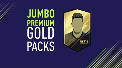 5 Jumbo Premium Gold Packs
