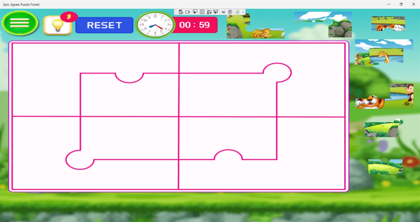 #4. Epic Jigsaw Puzzle Forest (Windows) 由: Kishan Ghaghada