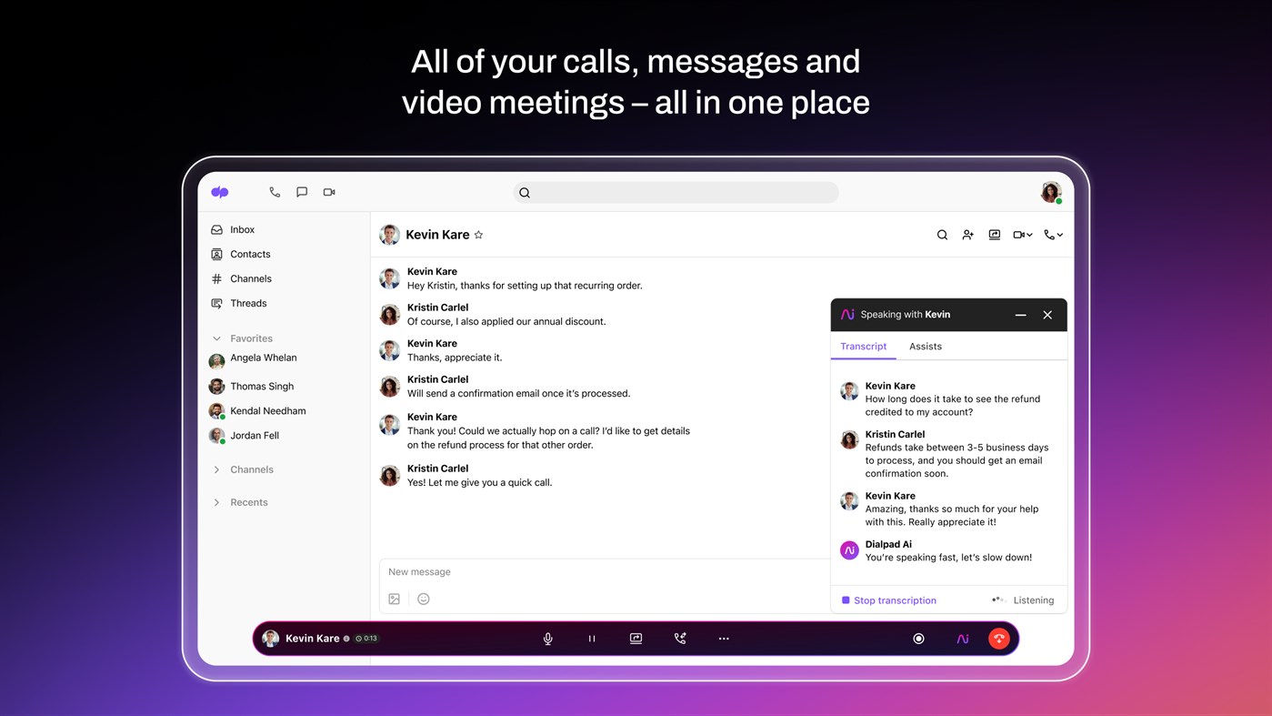 #3. Dialpad (Windows) بواسطة: Dialpad Inc.