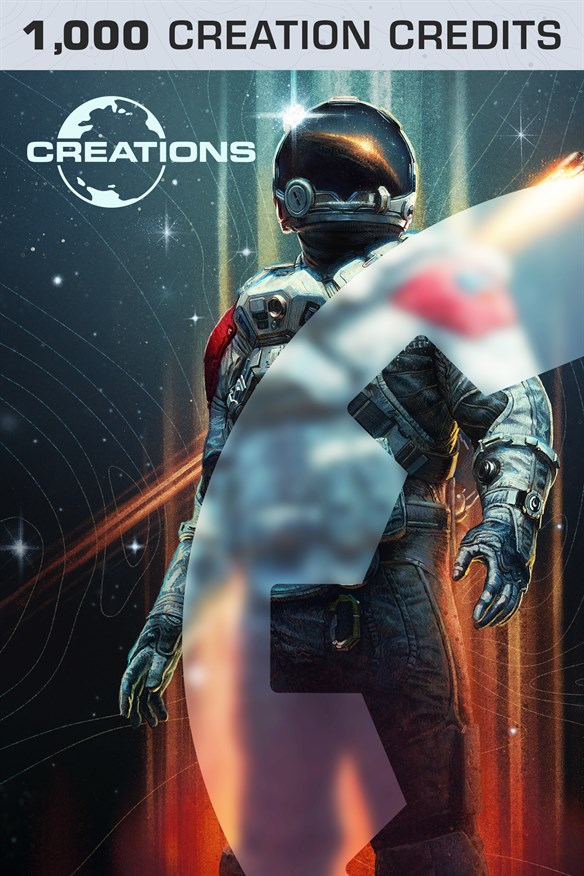 Starfield - 1000 Creation Credits Xbox Series X|S and Xbox One cover art