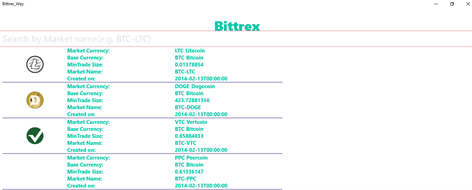 Bittrex Way Pro Screenshots 1