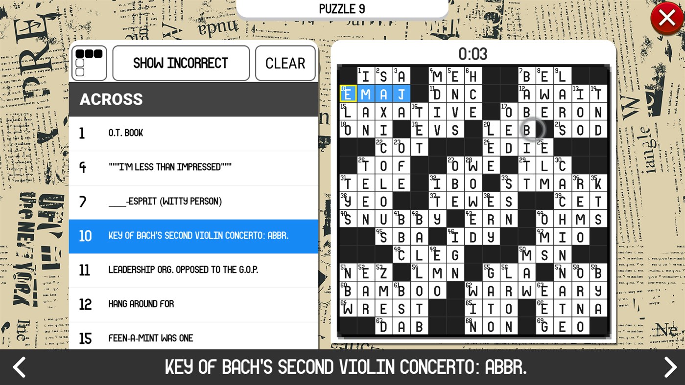 #1. Crossword Maven (Windows) 由: PandaSoftwares
