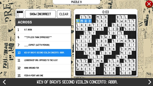 Crossword Maven screenshot 1
