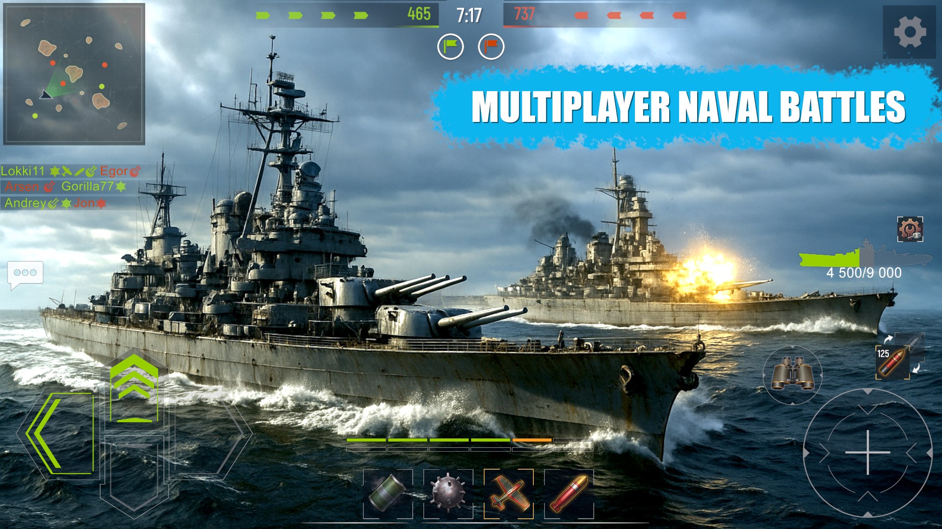Navy War: Battleship War Game screenshot