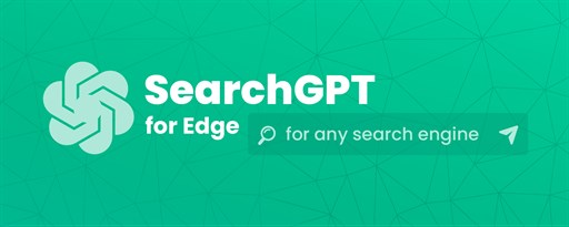 SearchGPT - ChatGPT for Search Engine marquee promo image