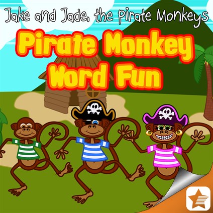 Pirate Monkey Word Fun