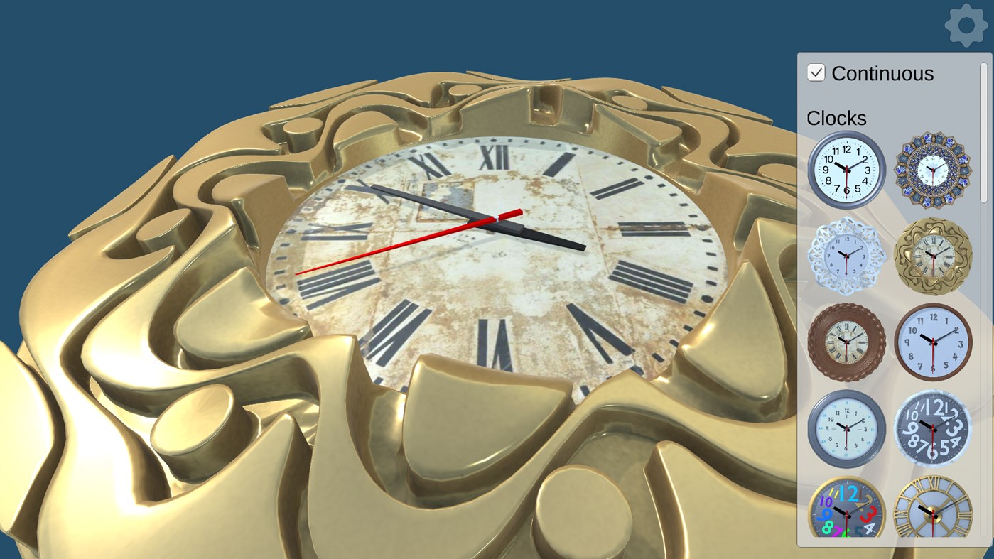 #7. 3D Clock+ (Windows) بواسطة: Learning Playground Apps
