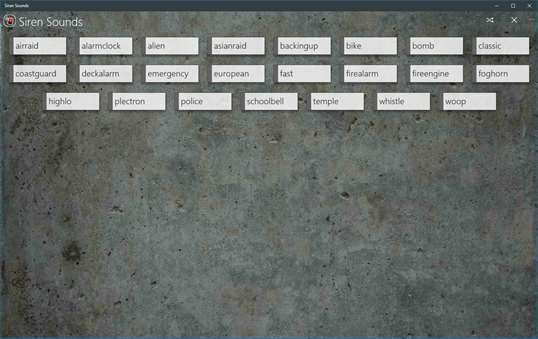 Siren Sounds screenshot 1