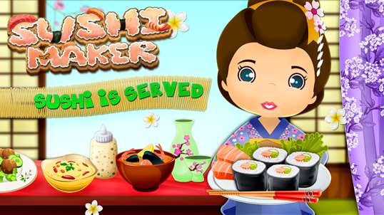 Sushi Maker - Fun Cooking Game for Kids screenshot 3