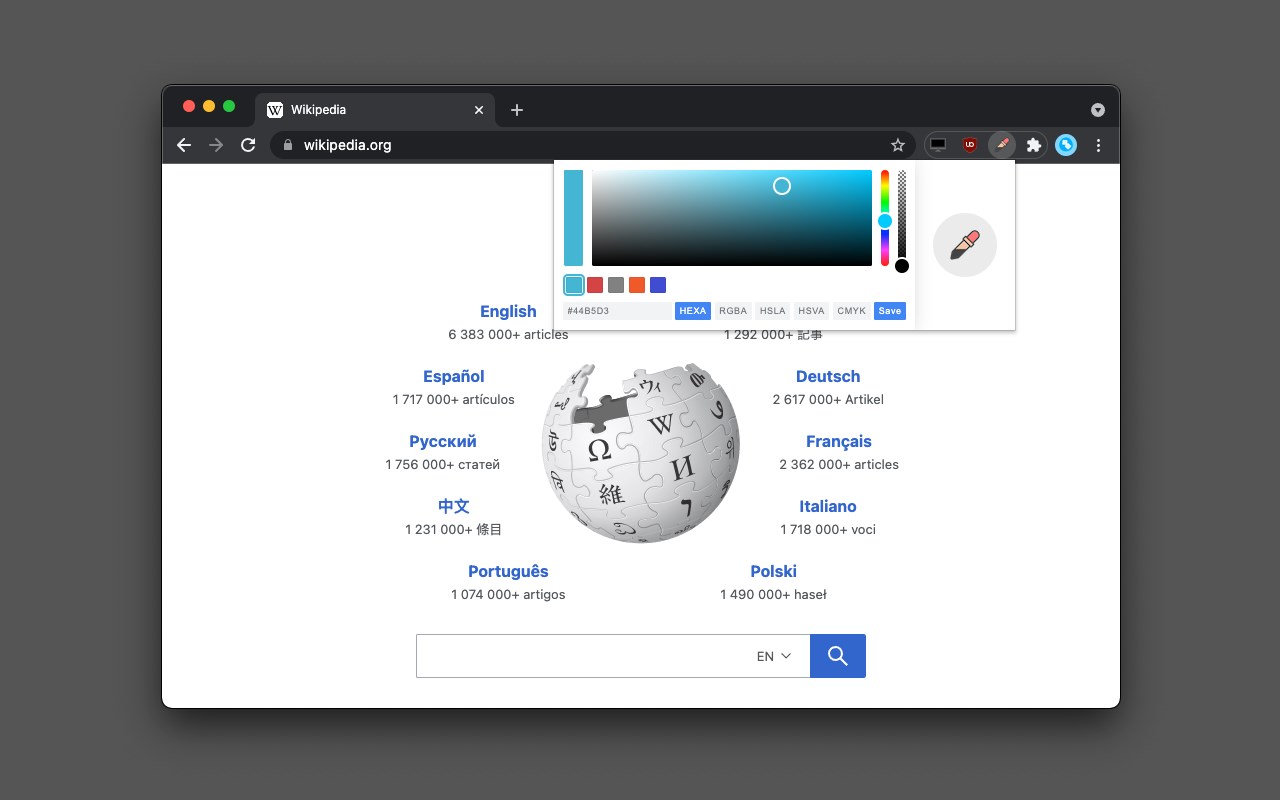 Color Picker - Native Eyedropper