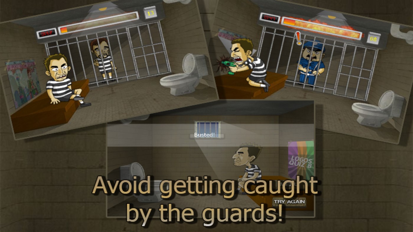 #2. Prison Break Rush (Windows) Podle: Mantis Studio