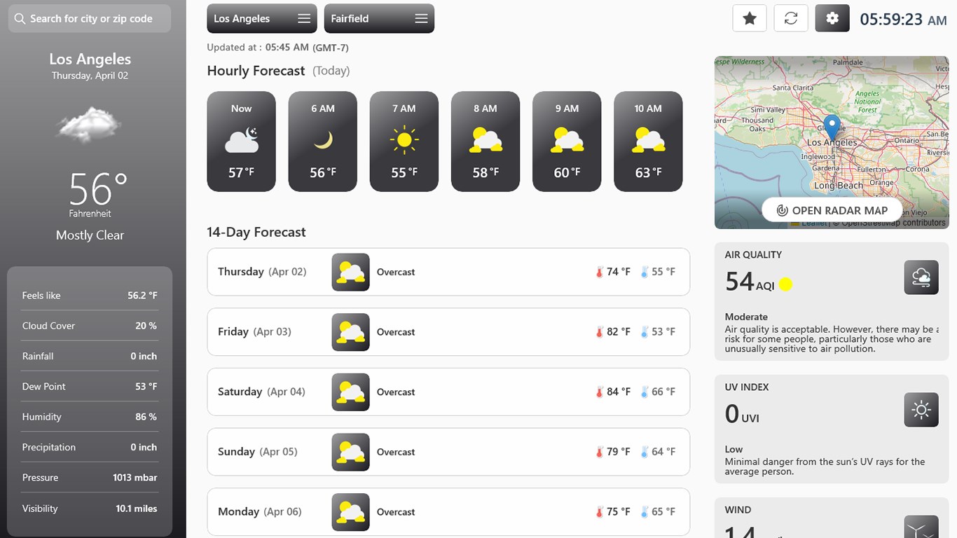 Weather - Live & Forecast screenshot