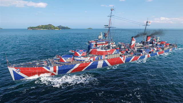 World of Warships: Legends — Pilgrim From Devon screenshot 2