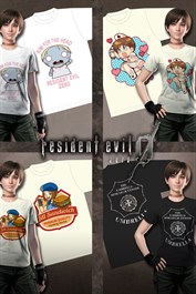 Pack de camisetas con diseños de seguidores de Resident Evil 0