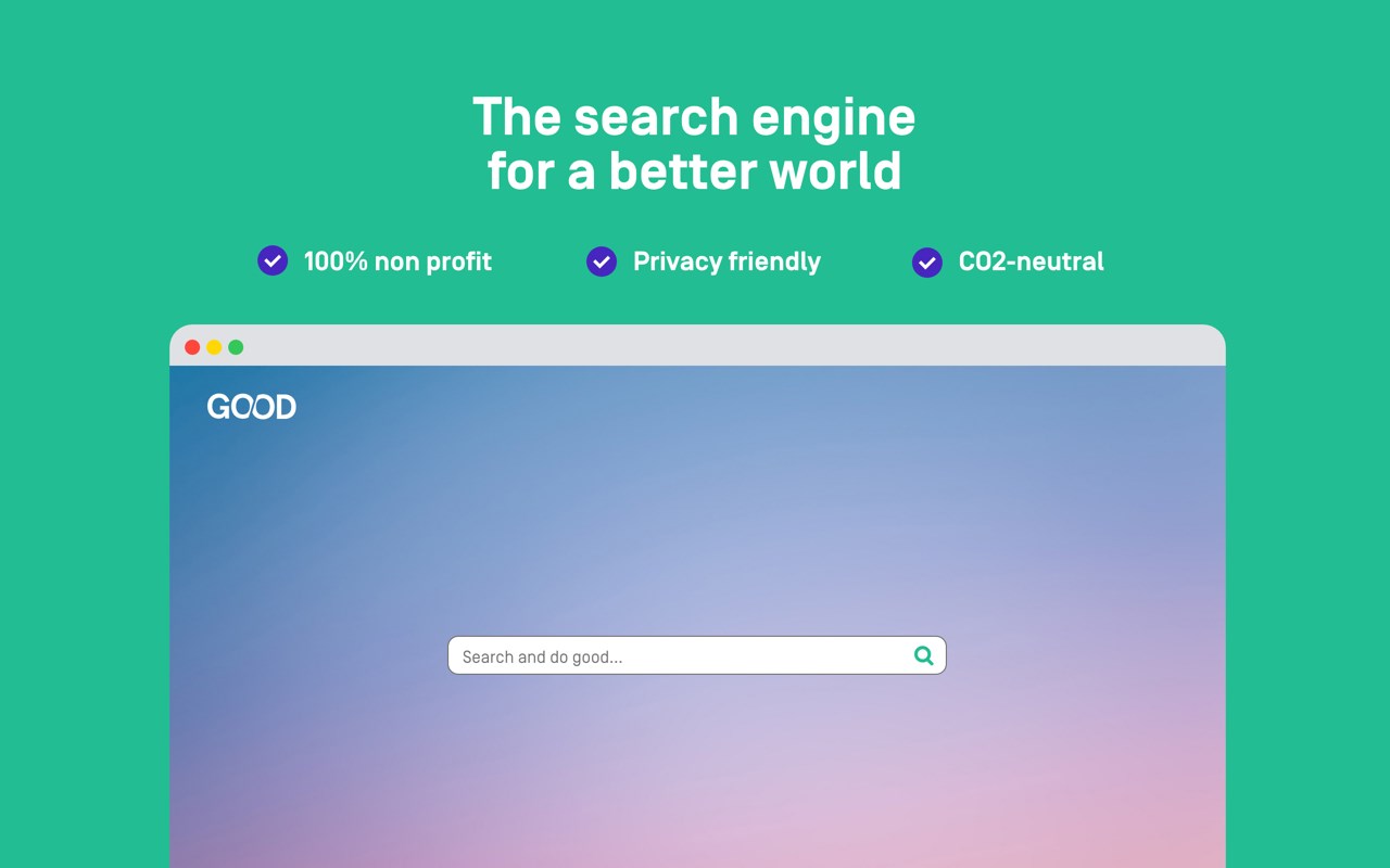 GOOD – The search engine for a better world