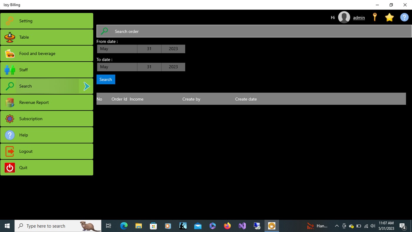 #7. Izzy Billing (Windows) Podle: hoangdangal