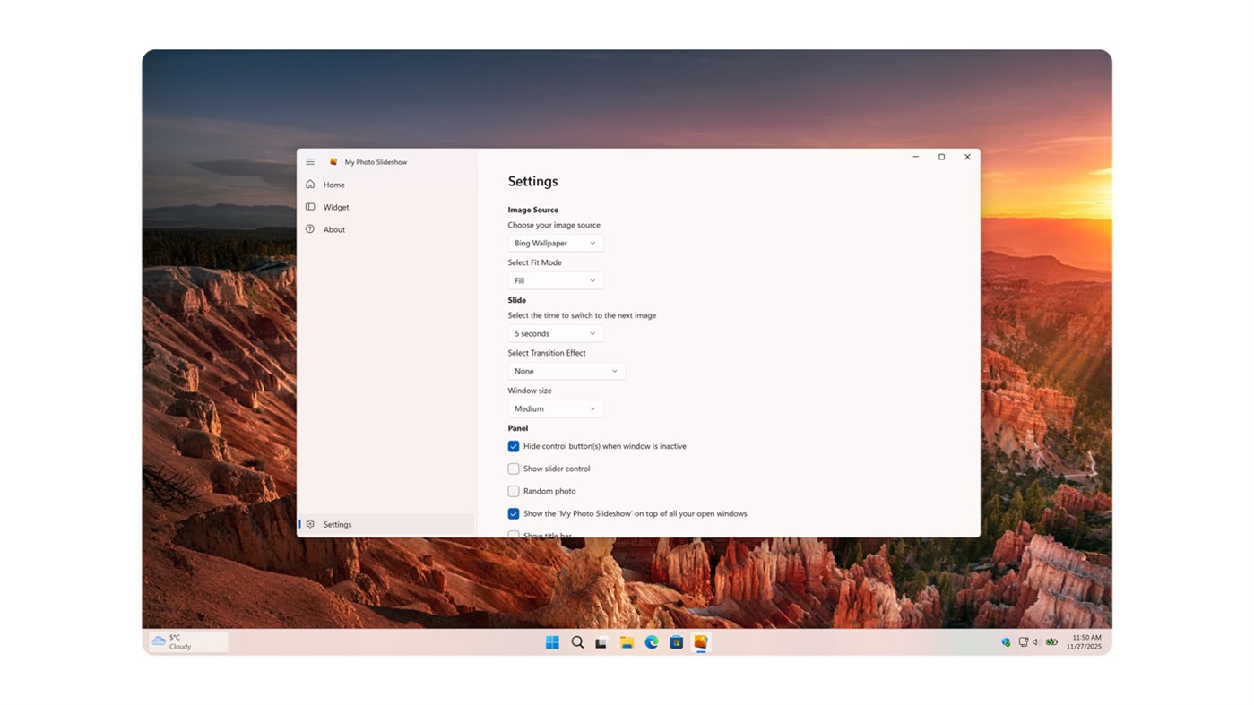 #6. My Photo Slideshow (Windows) Ved: Stefan vd