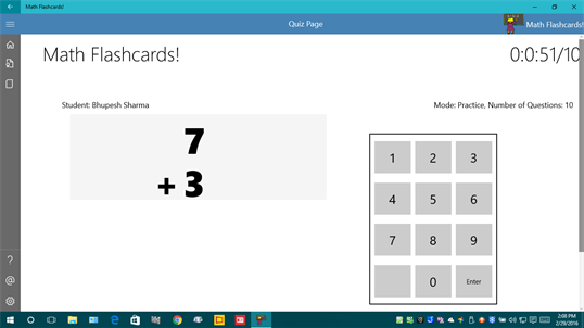 Math Flashcards! screenshot 3